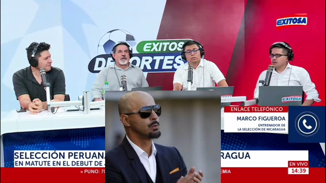 Gonzalo Nuñez se pelea con DT de Nicaragua en vivo