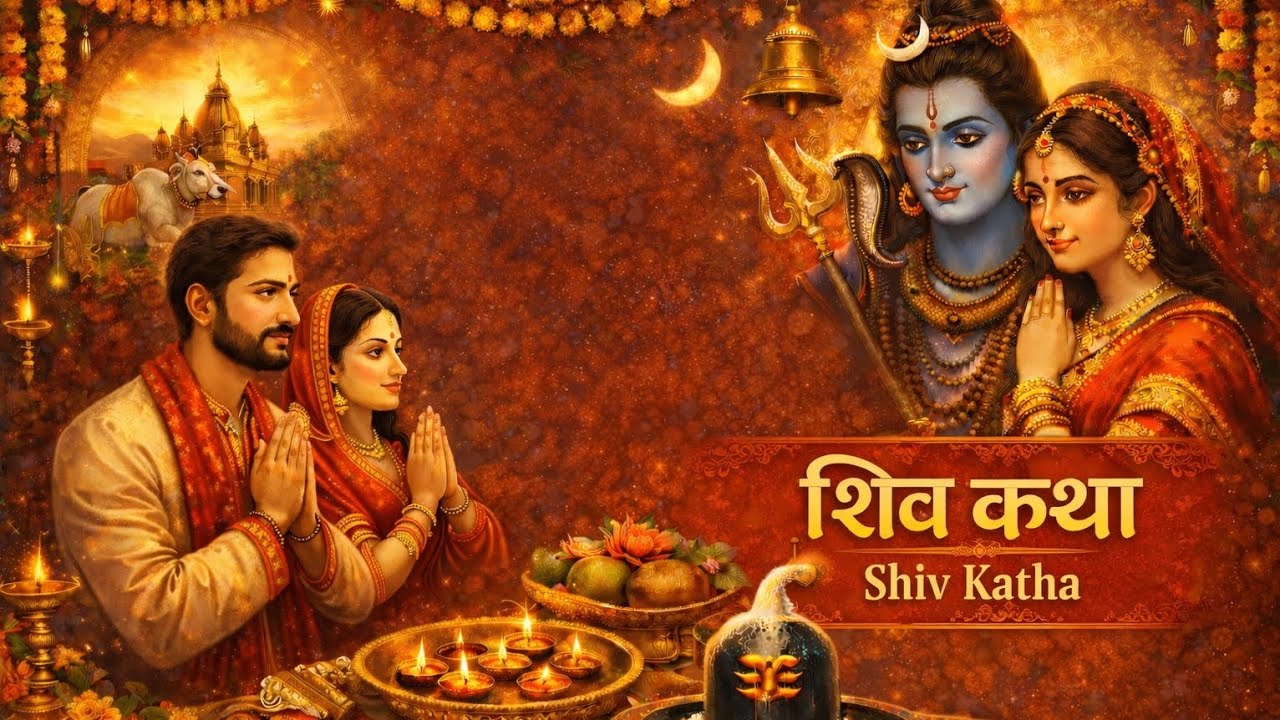 🔱 Somvar Shiv Katha | यह कथा सुनते ही शिव कृपा बरसती है #mahadev 