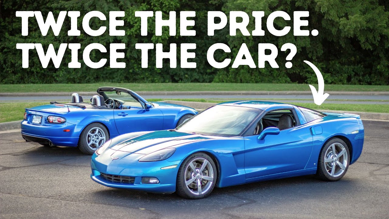 Is a C6 Corvette TWICE as good as my NC Miata? Price ratio, explored.