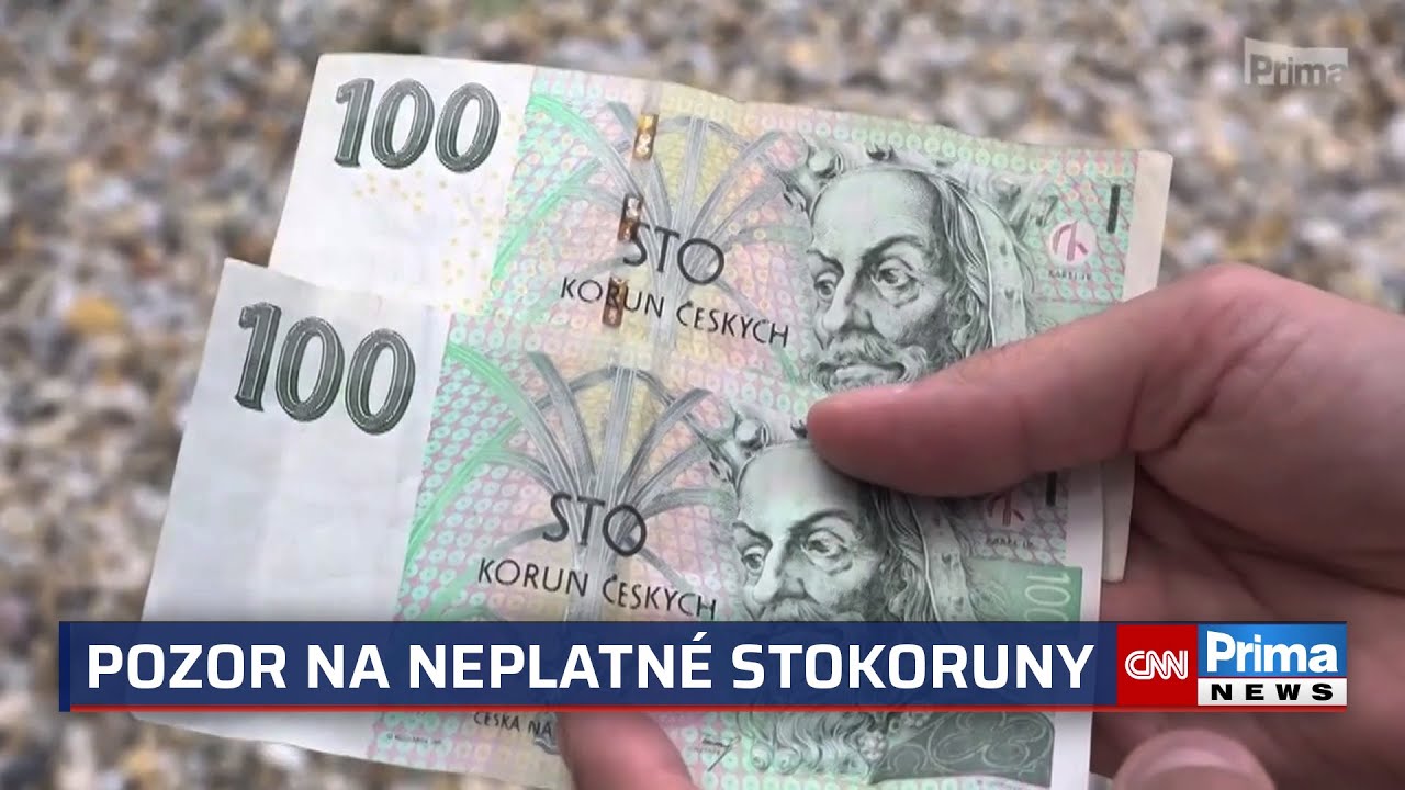 Pozor na neplatné stokoruny, v oběhu jsou jich miliony. Jak je bezpečně rozpoznat?