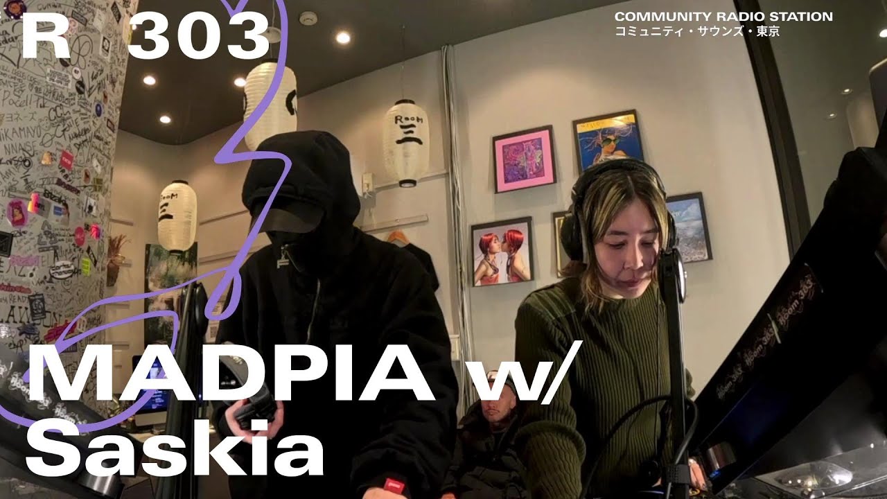 MADPIA w/ Saskia｜2026年2月1日｜#bass #idm #experimental
