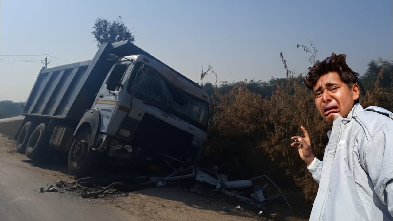 Cal raat ko truck Khai Mein Gir gaya ab kya Karen. Moith rider. 04🙏#volgs. #vlog. 👈.