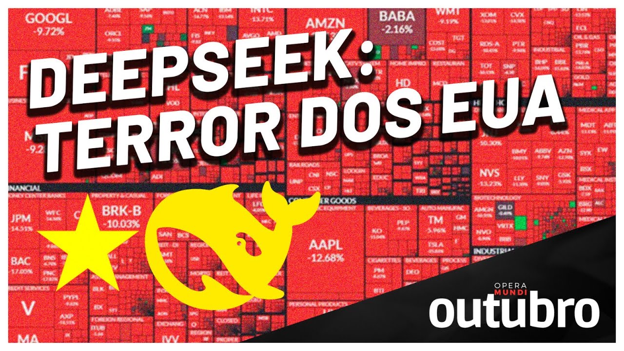 Inteligência Artificial chinesa pode acelerar crise americana?  Programa Outubro