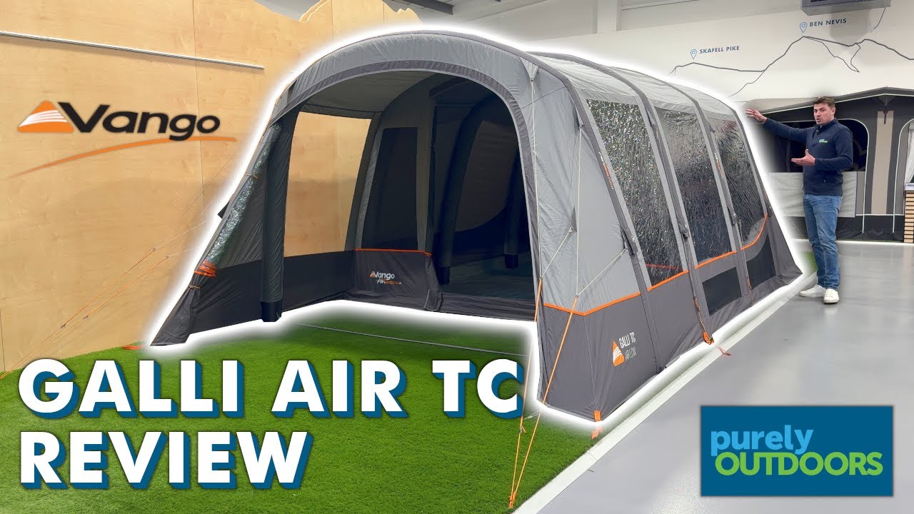 Vango Galli AIR TC Driveaway Awning Review (2025) - The Perfect FAMILY TOURING Awning