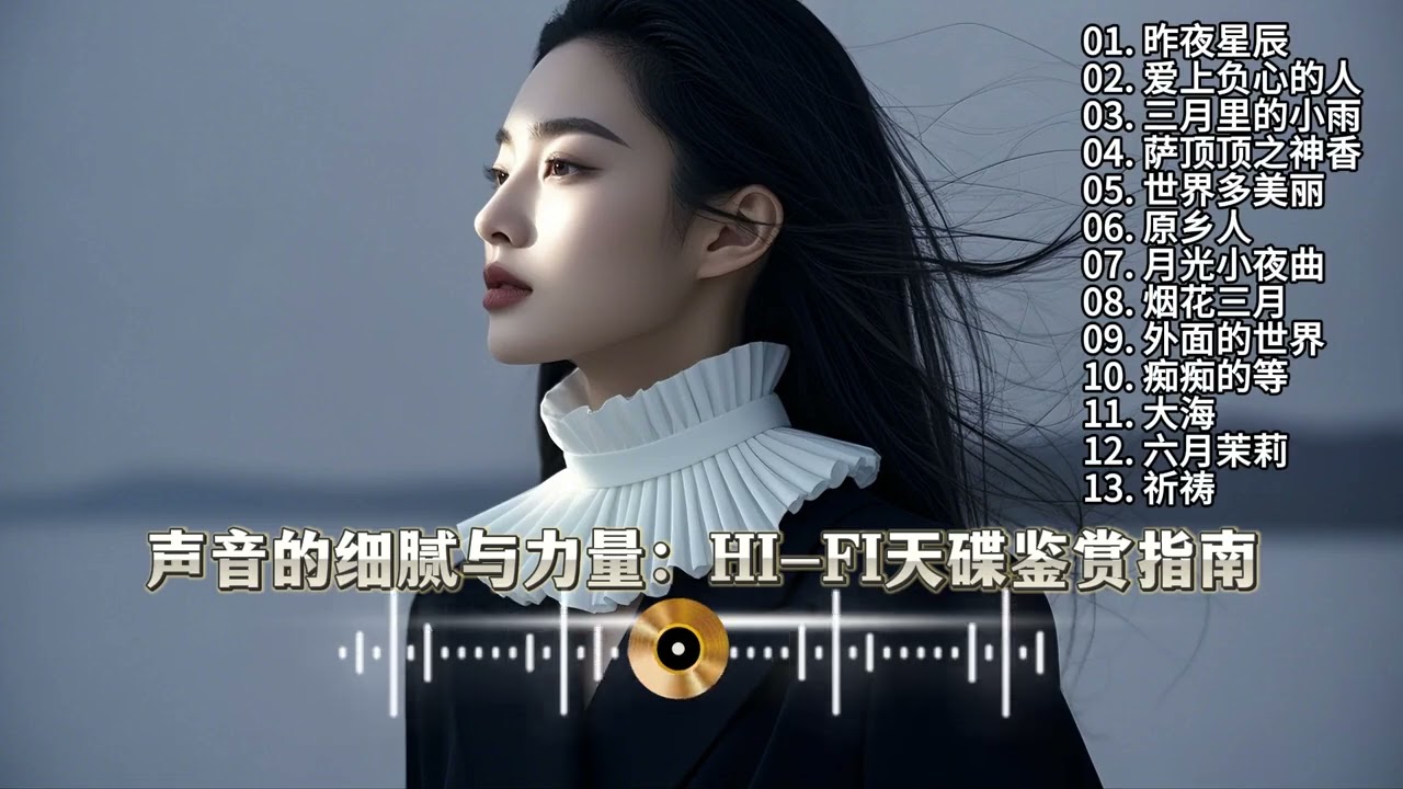 声音的细腻与力量：HI FI天碟鉴赏指南   高解析HIFI 无损音乐 发烧人声  #HiVi试音#经典老歌  #车载音乐 #用心聆听嵌入灵魂的音符  #经典老歌#车载音乐#伤感音乐汇#用心聆听音乐的