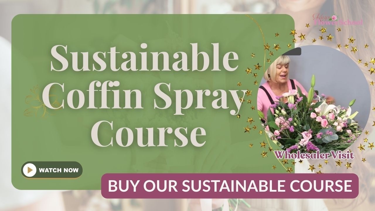 A sustainable compostable coffin spray step by step course