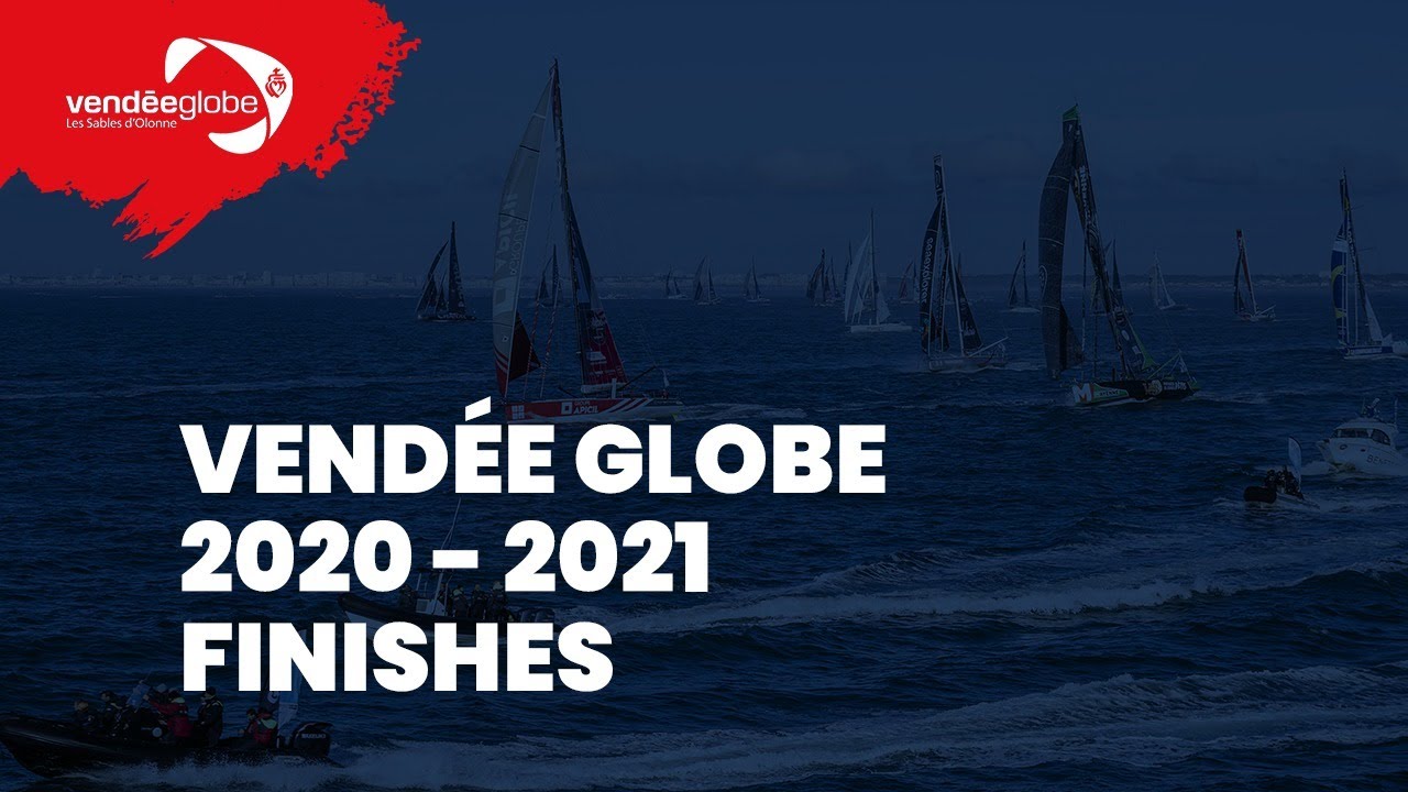 Live Finish + Ascent of the channel + Press conference Ari Huusela Vendée Globe 2020-2021 [EN]