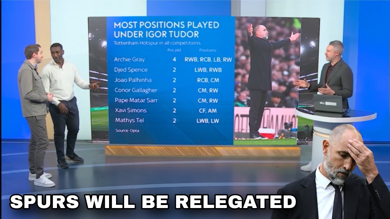 Unbelievable statements about the new coach and the poor level Tottenham has reached