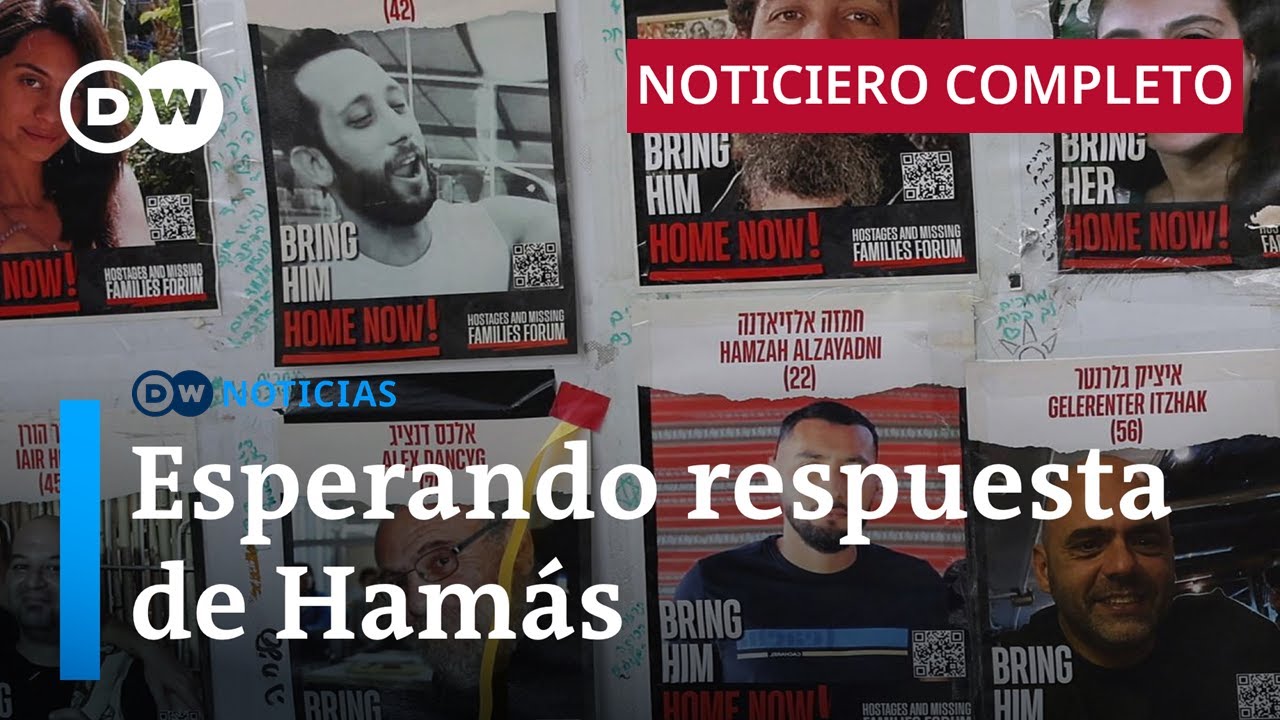 DW Noticias del 29 de abril: Israel espera respuesta de Hamás para alto el fuego[Noticiero completo]
