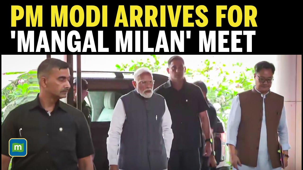 LIVE: PM Modi, NDA leaders arrive for Parliamentary Party meeting I Parliament session I Amit Shah
