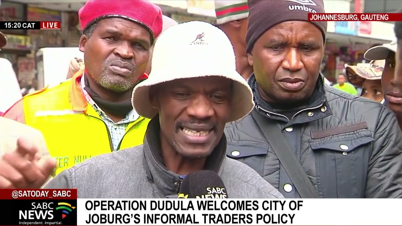 Operation Dudula members welcome implementation of the informal traders' policy in City of Joburg