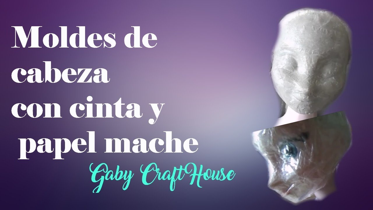 dos formas para hacer moldes de cabeza
