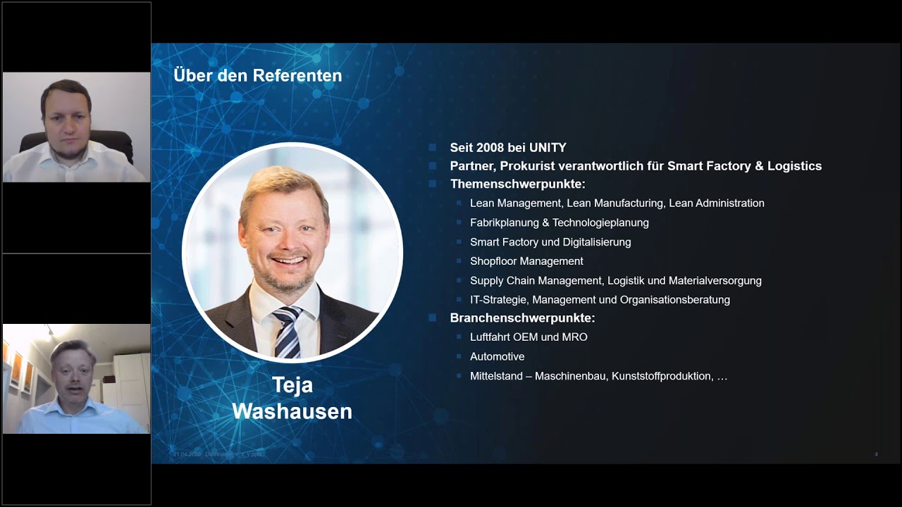 Online Seminar: Lieferketten und Produktion sicherstellen - Krisenplan für die Industrie