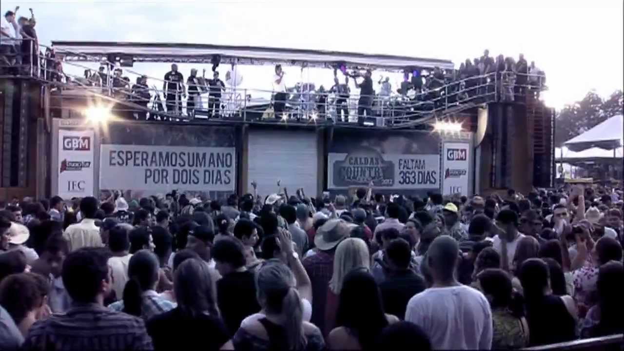 Caldas Country Show 2012 - M&uacute;sica tema oficial - T&ocirc; Contando As Horas