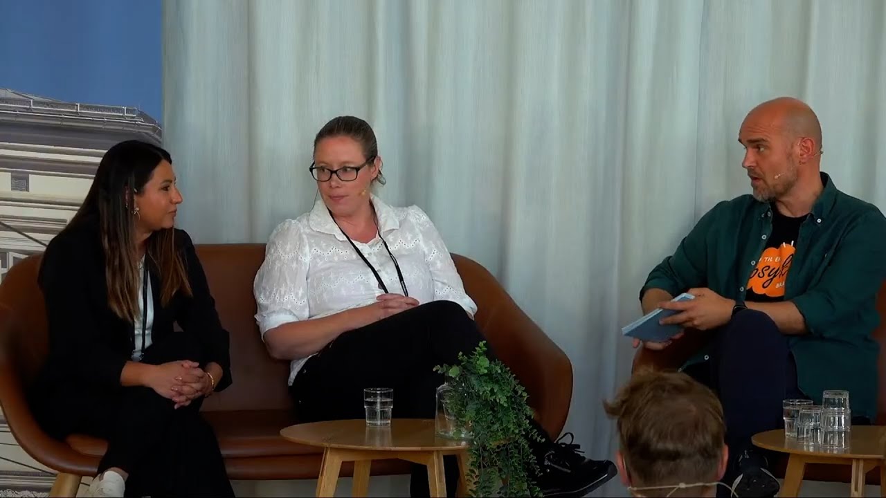 Cathrine og Shaina om samarbeid mellom NormalAS og Fontenehuset Arendal //Fontenehuskonferansen 2025
