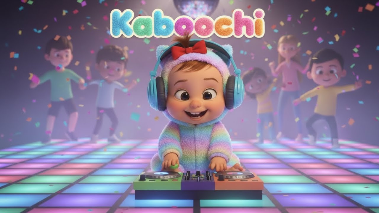 Kaboochi Song 4K | Kids Songs English | Toodly TV | #kids #rhymes #kaboochi