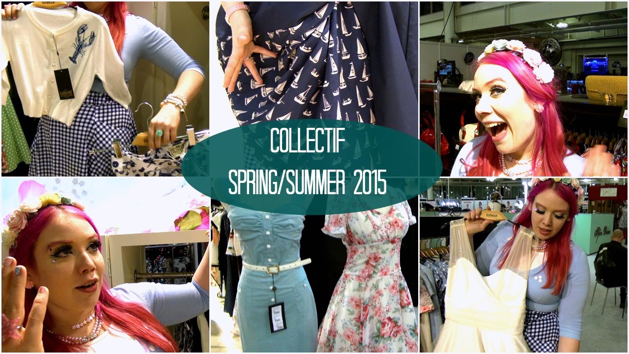 Lobster cardigans and pink gingham: Collectif spring/summer 2015