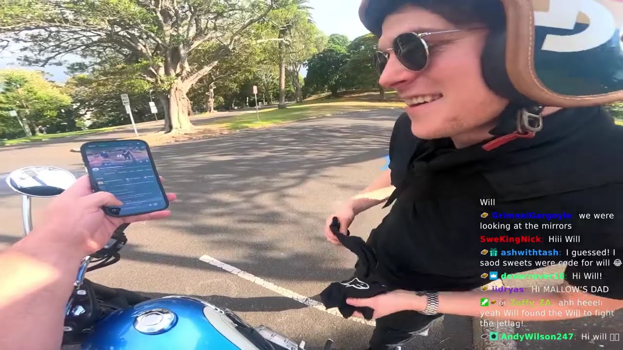 Exploring Sydney on a Motorbike ft. Coffee + Brunch - Live