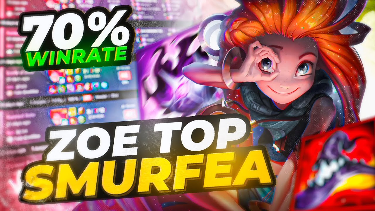 OTP ZOE TOP ROMPE GM CON UN 70% DE VICTORIAS 😱🤯 ¿QUE LO JUEGUE DICE?
