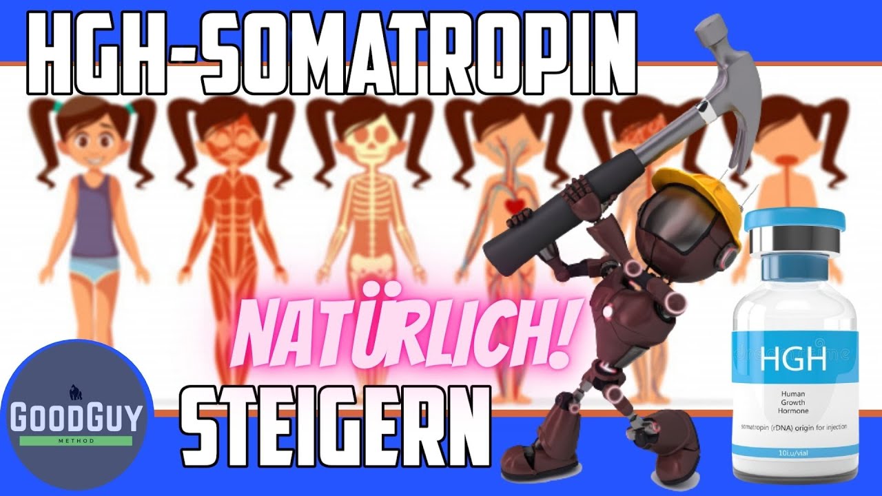 HGH-Das Reparaturhormon natürlich steigern!Somatropin in 6 Schritten erhöhen Fasten/Schlaf/Sport