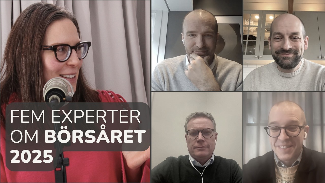 449. Börsåret 2025: vi frågade 5 experter vad de tog med sig och bad om tips för 2026