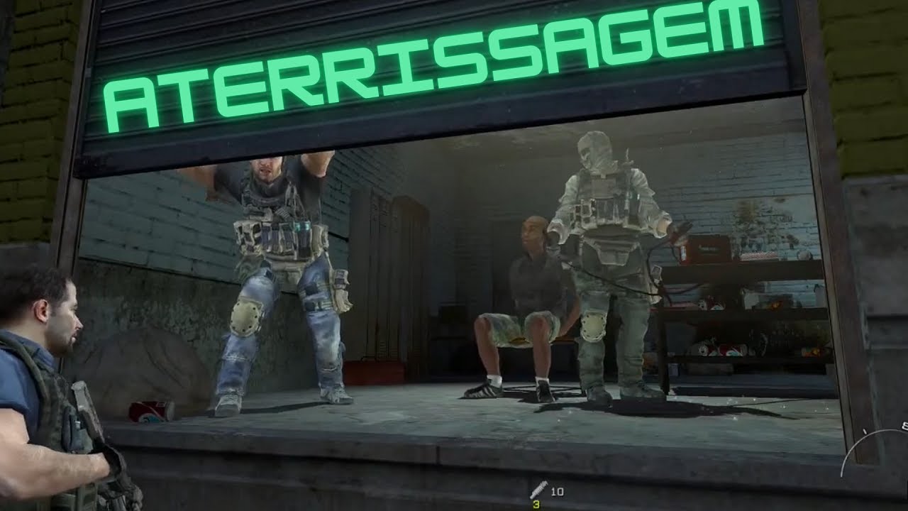 Aterrissagem - Call of Duty: Modern Warfare 2