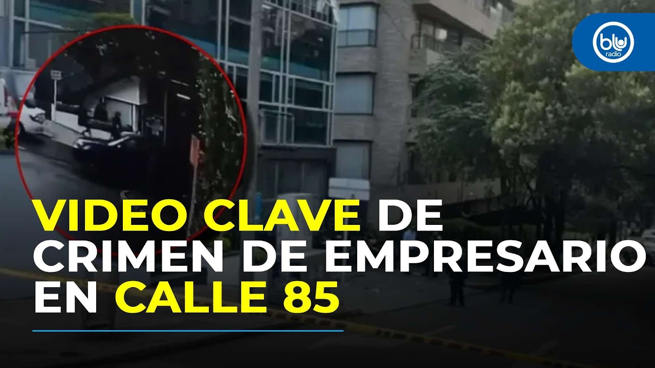 Video muestra el momento exacto en el que sicarios disparan contra empresario y escolta en Bogotá