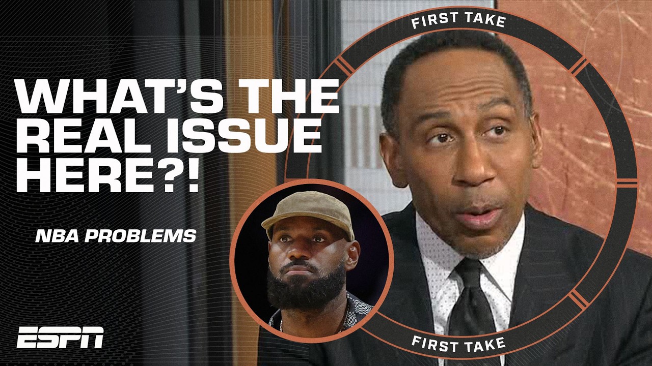 Stephen A. names the REAL ISSUE plaguing the NBA ... and it's NOT tanking? 📉 | First Take
