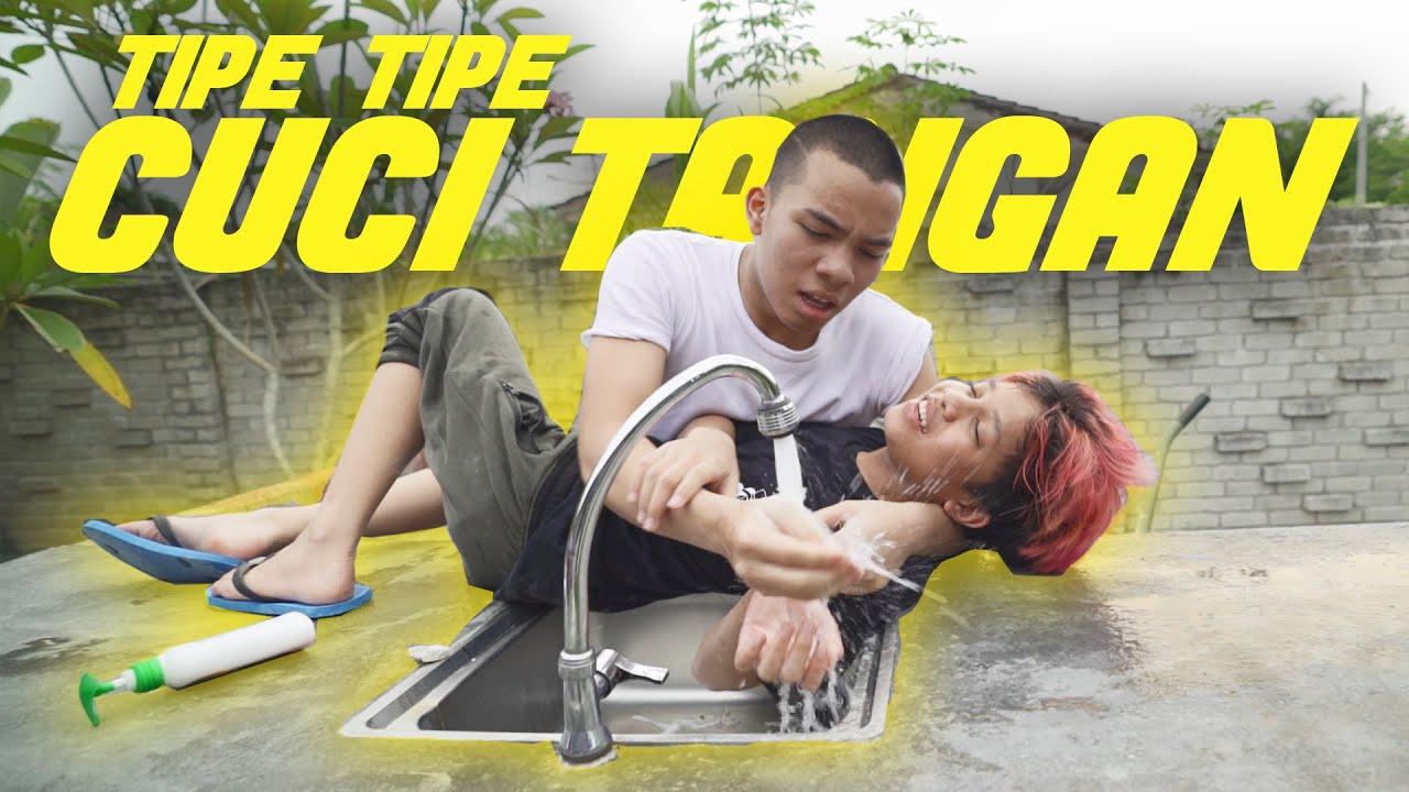 TIPE-TIPE CUCI TANGAN GEN HALILINTAR ANAK BANYAK #AMBYAR PART 1