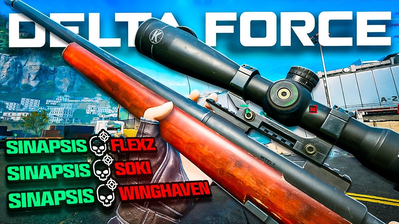 Por esto soy el mejor sniper en Delta Force (es increíble)