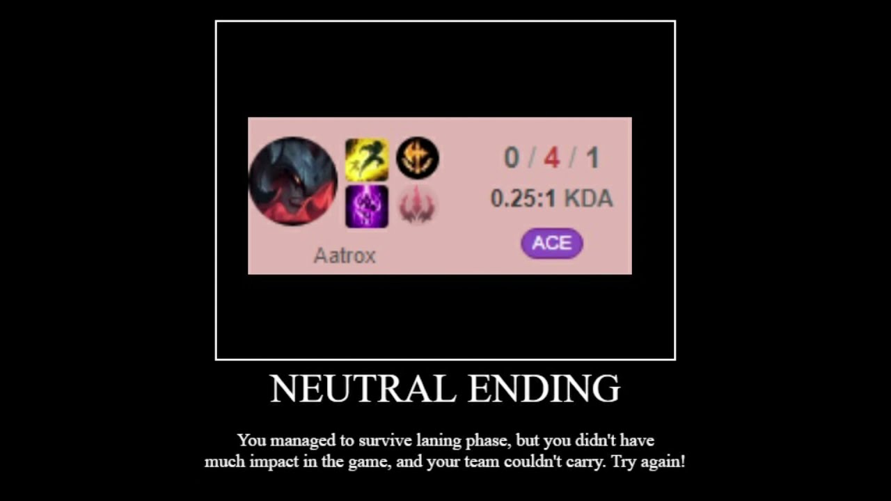all aatrox endings