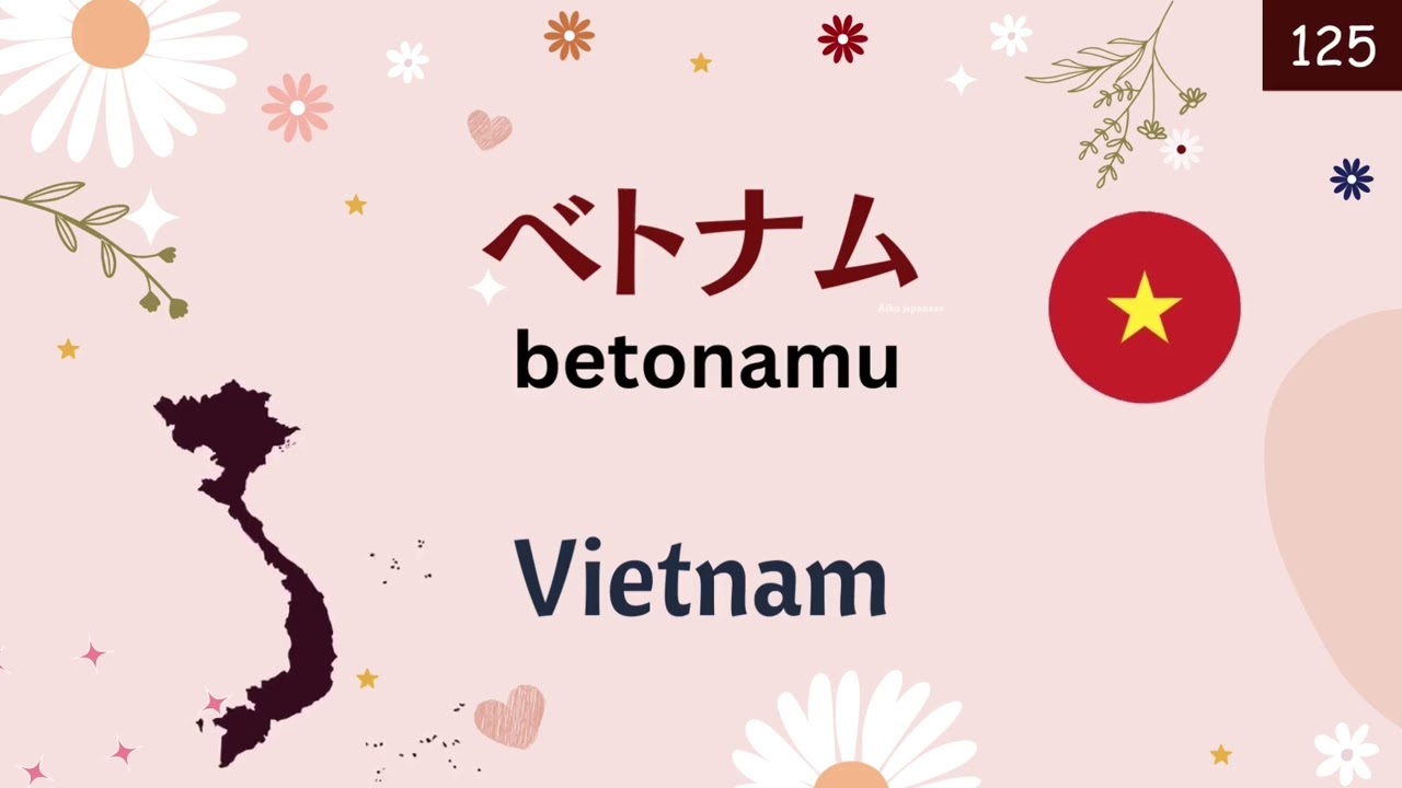 N5 Katakana words for JLPT N5 exam.| part 13 | 10 japanese words a day | N5 vocabulary.