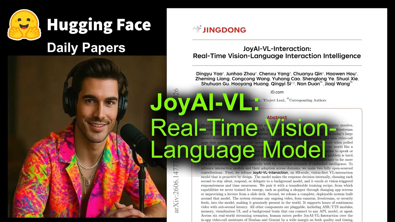 JoyAI-VL: мультимодальная модель реального времени для обработки визуальной и текстовой информации