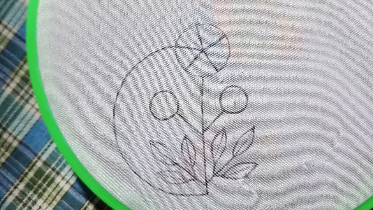 Rose And Frenchknot Stitch Flower? #v8deos #handwork #embroidery