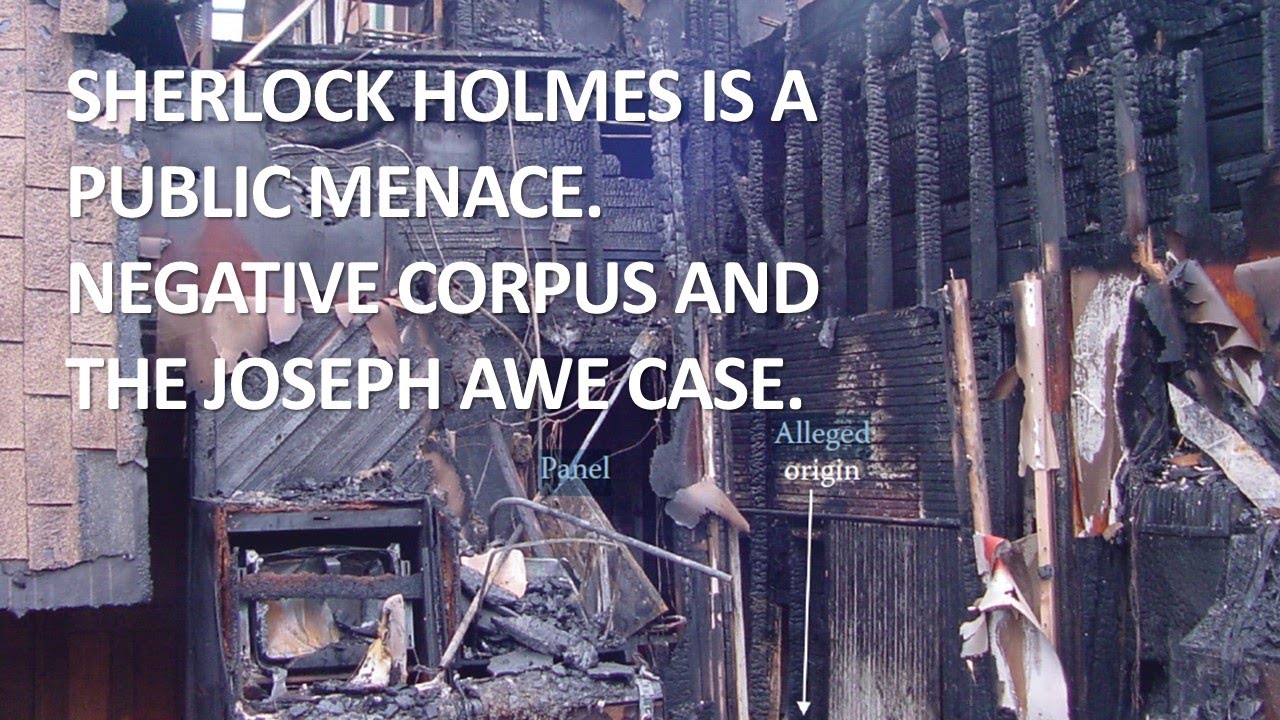 Negative Corpus and the Joseph Awe Case