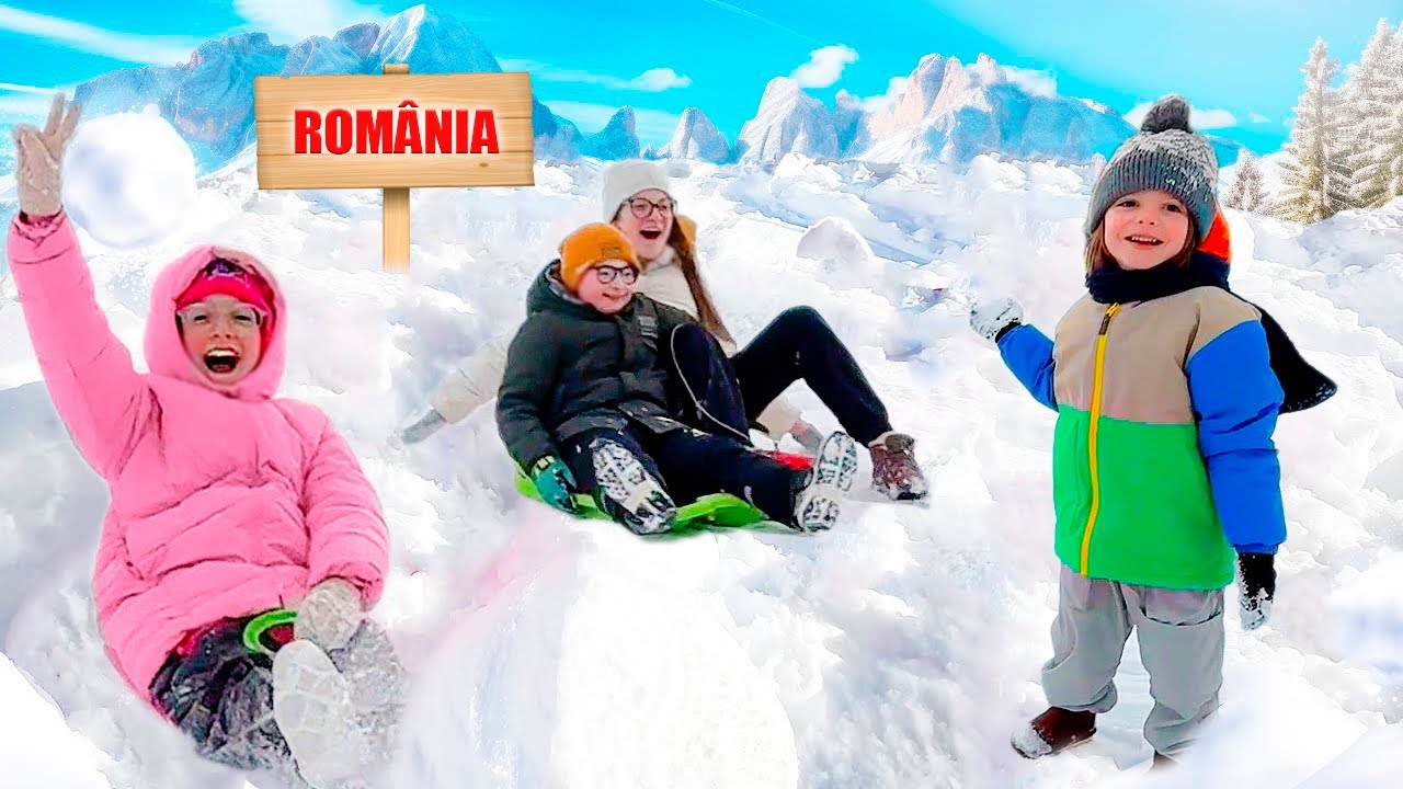 În ROMÂNIA ⛷️ vacanța de o SĂPTĂMÂNĂ la MUNTE 🏔️ la Vatra- Dornei 🛷