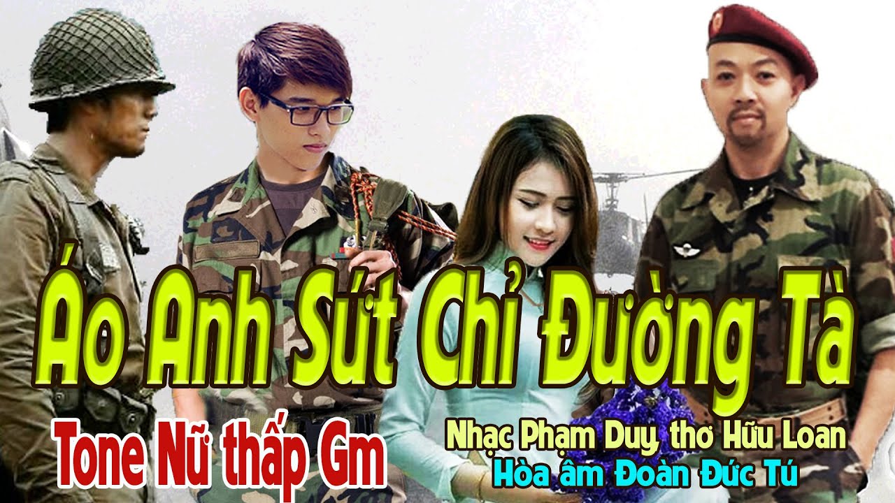 karaoke, Áo Anh Sứt Chỉ Đường Tà, nhạc Phạm Duy, thơ Hữu Loan, hòa âm Đoàn Đức Tú, giọng Nữ