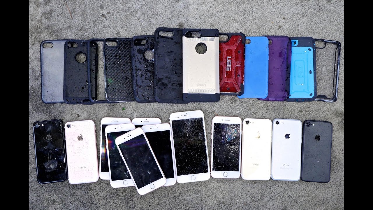 Top 12 iPhone 7 Cases Drop Test! Most Durable iPhone 7 Case?