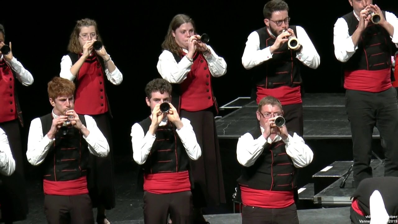 2019 Bagad Sonerien Bro Montroulez        Concours 3 ème cat Vannes  09 mars