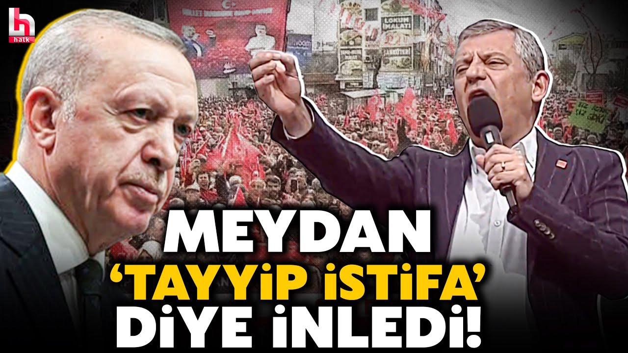 ERDOĞAN ŞOKE OLACAK! CHP'nin Niğde mitinginde meydan 'TAYYİP İSTİFA' sloganıyla inledi!