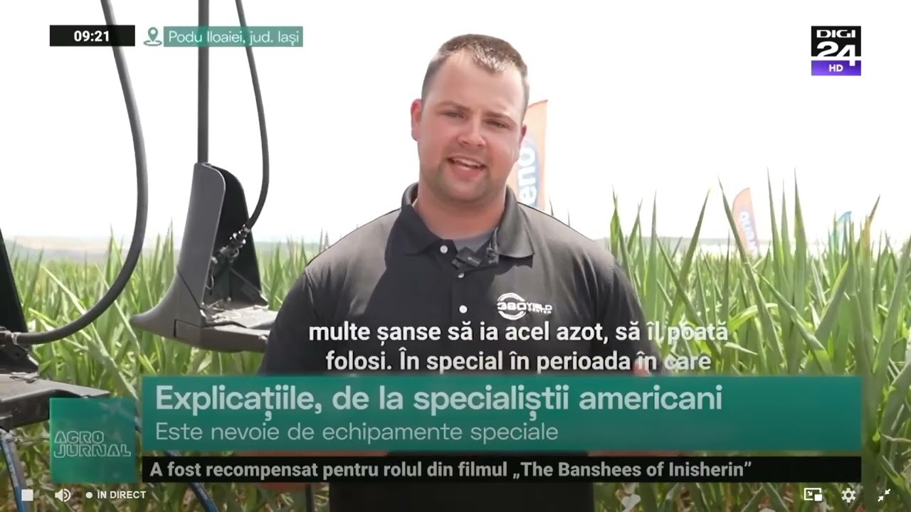 Tehnologia 360: Fertilizanți lichizi utilizați la semănat. Companie cu capital românesc la Bacău