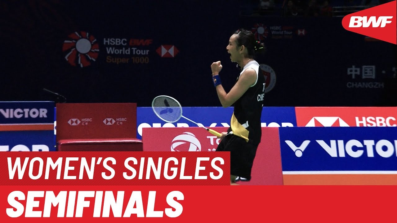 SF | WS | CHEN Yu Fei (CHN) [3] vs. TAI Tzu Ying (TPE) [2] | BWF 2019