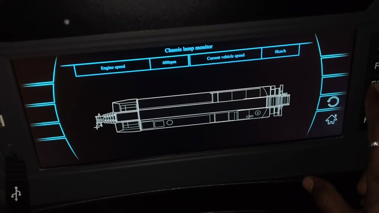  mobile crane 600 ton suspension level display 