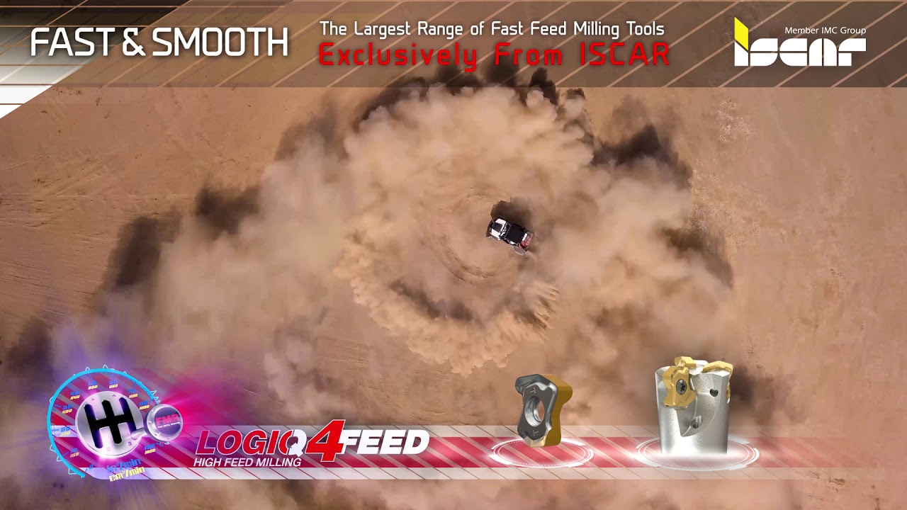 Fast and Smooth Milling from ISCAR