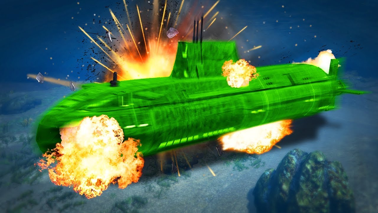 WE DESTROYED THE MASSIVE SUBMARINE! (GTA 5 Heists)