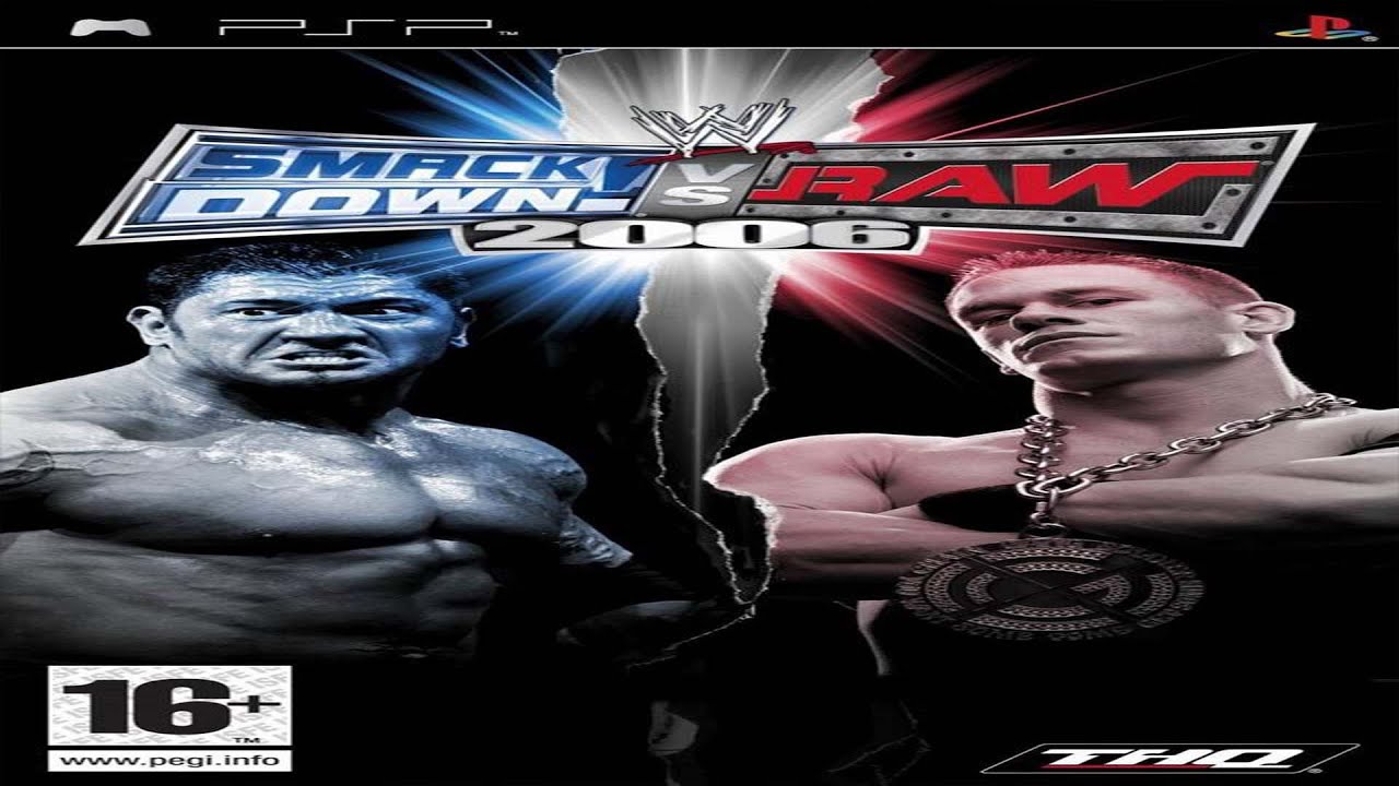 WWE SmackDown vs. Raw 2006 Gameplay PSP