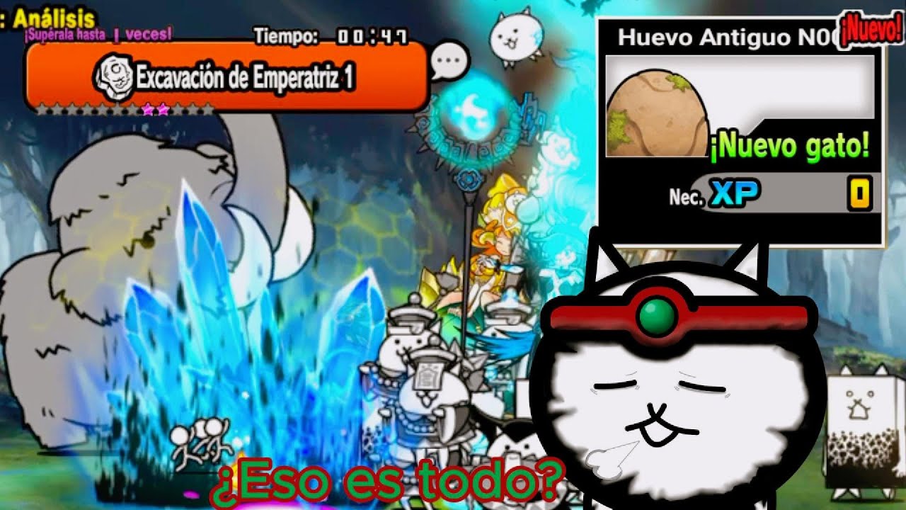 🌵 ¡Descubrimos un fósil! 😺 | The Battle Cats