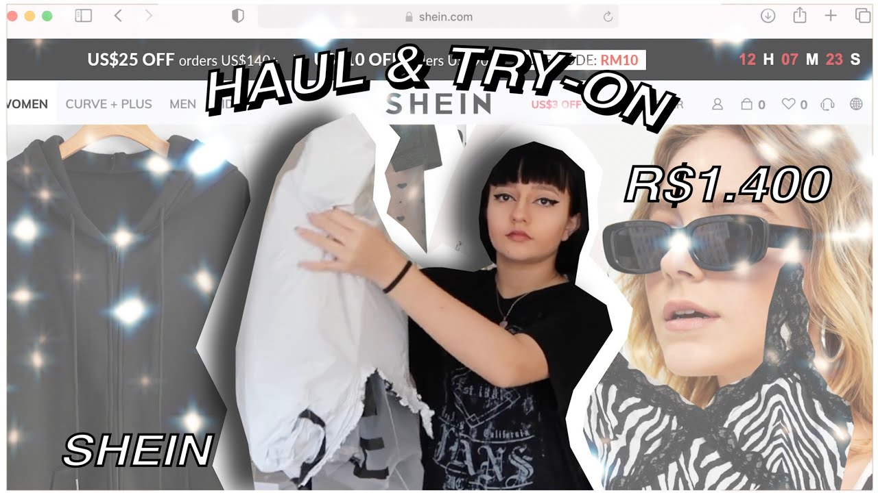 1400 REAIS NA SHEIN!!! - haul & try-on (fui taxada☹️)