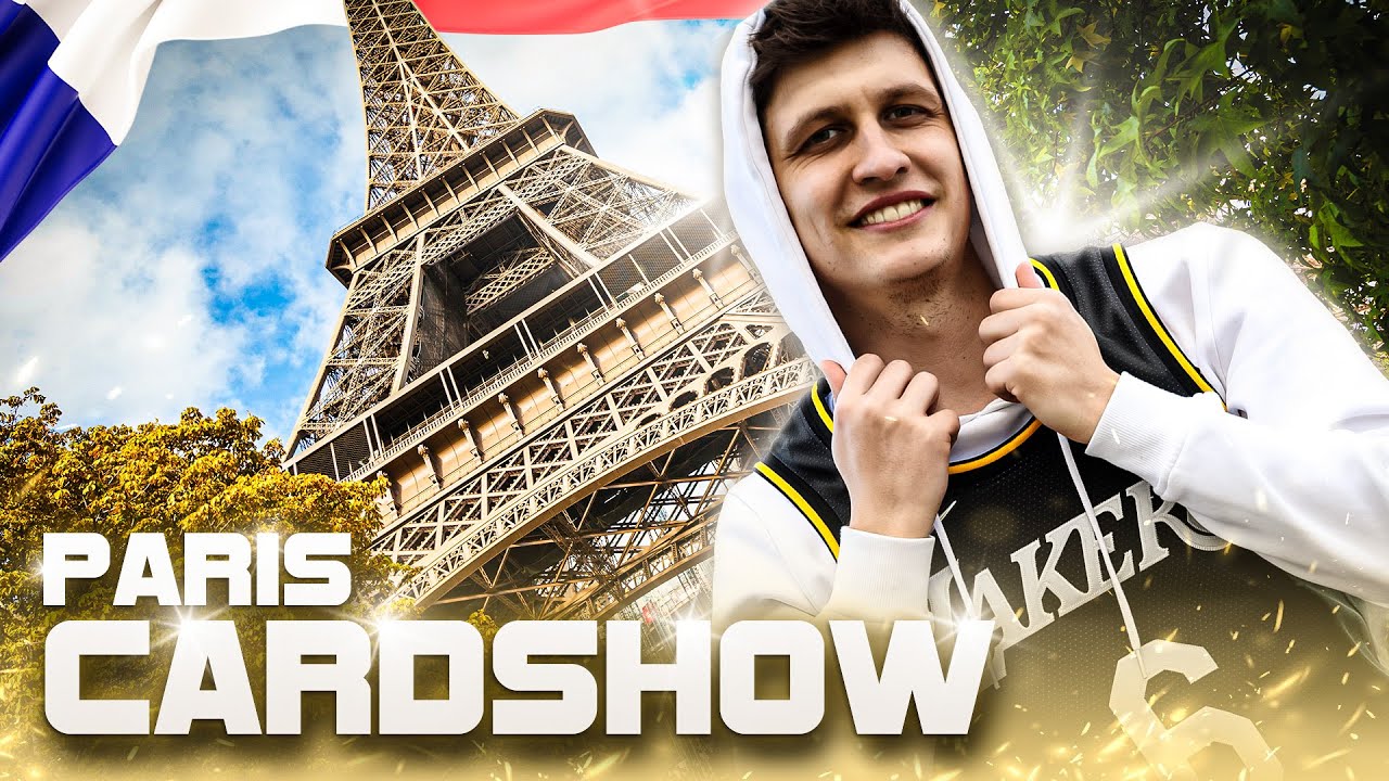 Dicke Sportkarten Shopping Tour auf der Paris Cardshow | VLOG