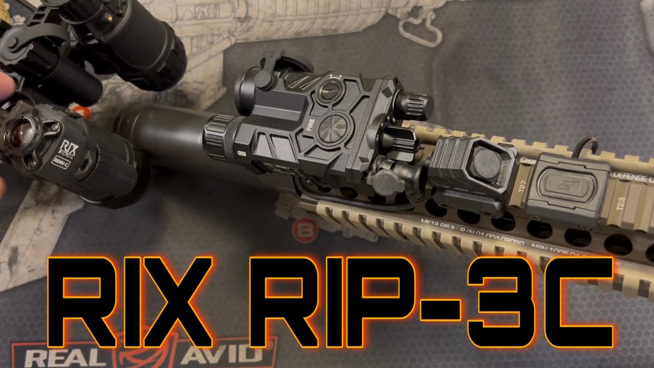 All New RIX RIP-3C Laser Aiming Module - Major Capability, Minor Cost